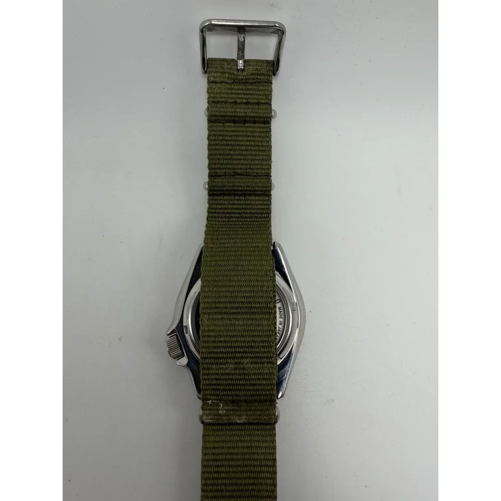 Seiko Green Dial 4R36-08L0 Automatic Mens Working Watch 40MM 9